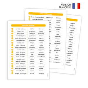 Liste des besoins téléchargeable Comitys