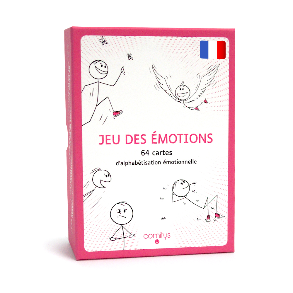 Jeu des émotions Comitys outil pédagogique jeu des cartes
