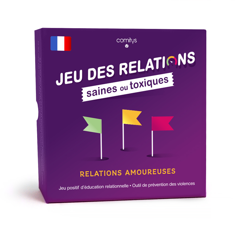 Jeu des relations saines ou toxiques sur les relations amoureuses de Comitys