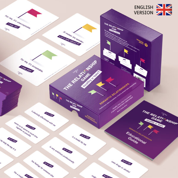 The Relationship Game healthy or toxic Comitys Cards